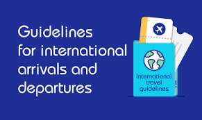travel guidelines to india
