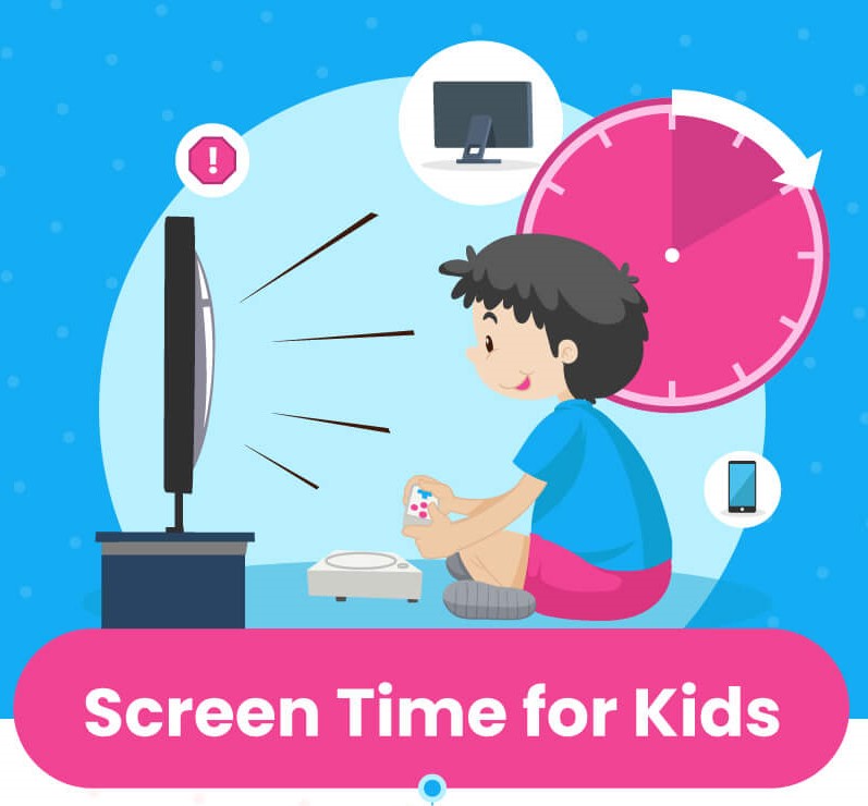 Limit screen time for kids